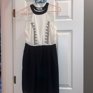 Black and White Dress